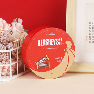 喜糖结婚专用婚礼回礼婚庆喜糖成品含糖伴娘随礼好时巧克力铁盒装
