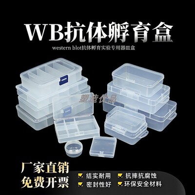 wb抗体孵育多规格实验小盒化湿盒
