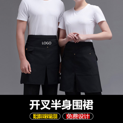 日式围裙半身订制商用餐饮工作服