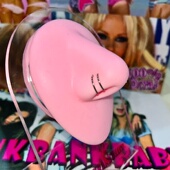 欧美ins个性 朋克辣妹g23钛合金防过敏螺旋双圈鼻环穿刺饰品