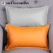 早春超纤软牛皮抱枕办公室护腰靠背椅汽车背靠垫双背腰垫靠背定制