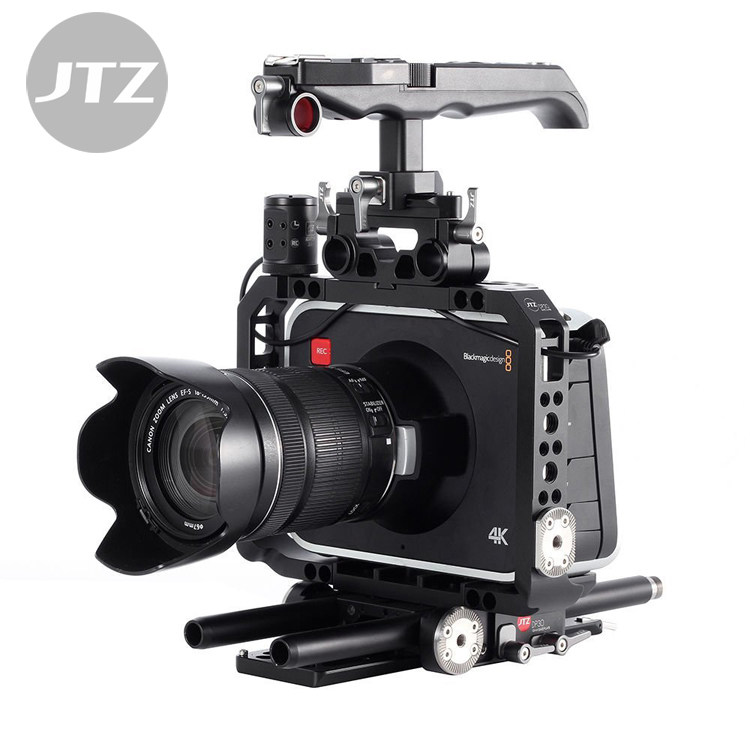 JTZ DP30电影级兔笼套件适用Blackmagic Cinema Camera BMCC
