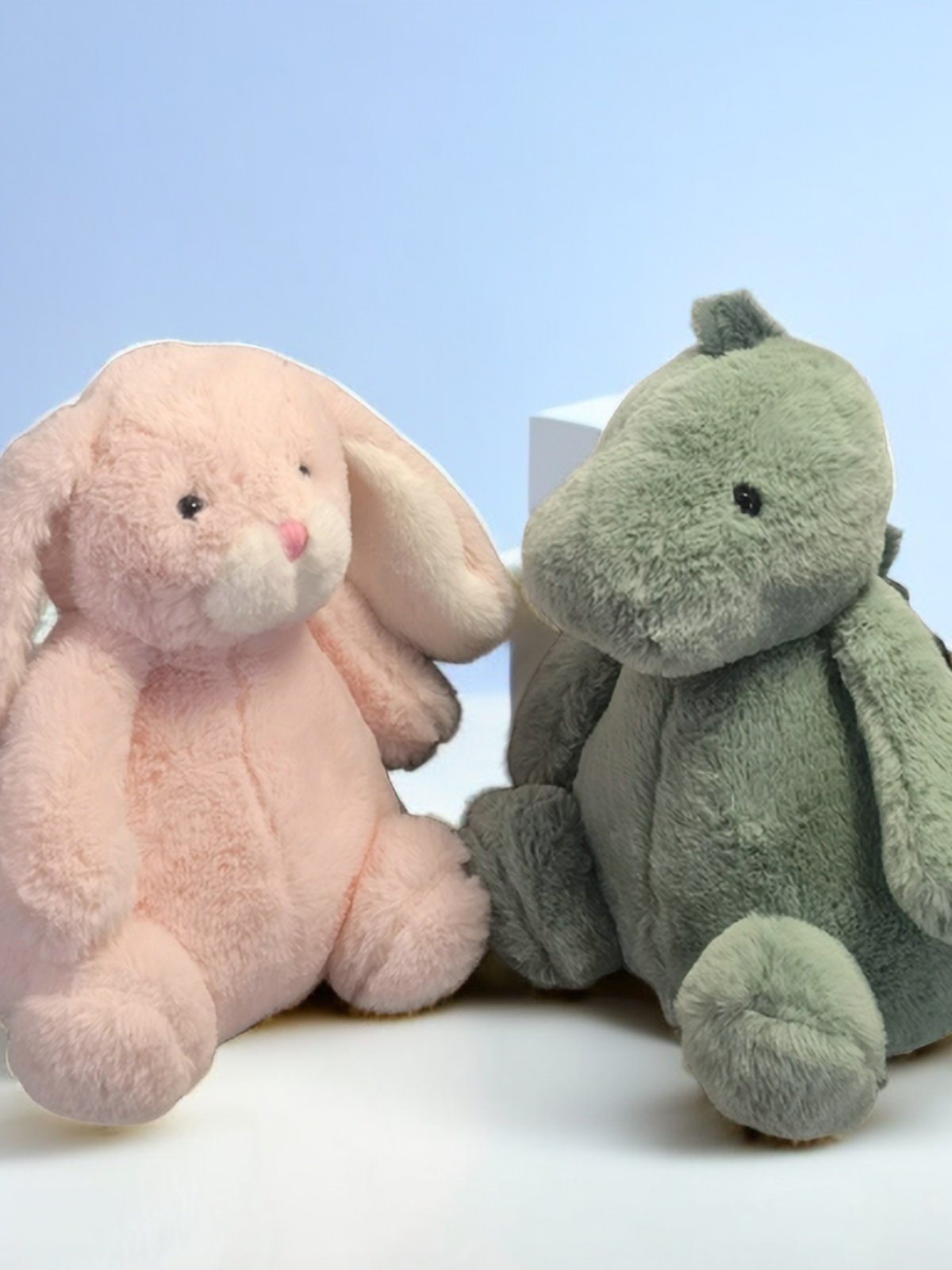 儿童女生可爱丑萌兔子公仔企鹅玩偶小猪毛绒玩具恐龙娃娃熊猫礼物