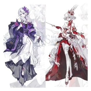 第五人格高颜值精致立牌摆件红夫人红蝶桌面装饰自制周边10cm