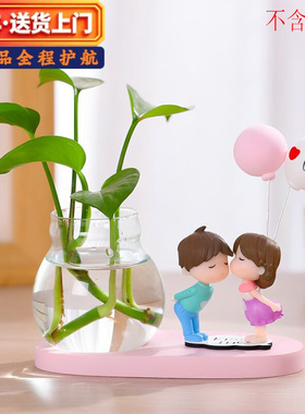 顺丰包邮卡通情侣气球摆件