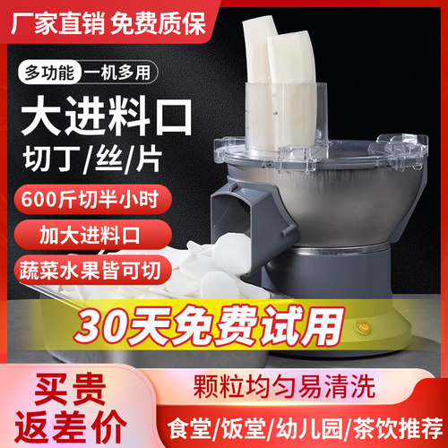 多功能切丁机小型超大料口切菜机