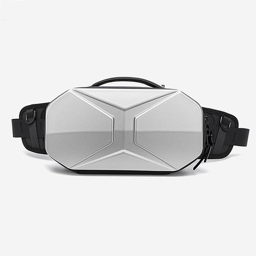 硬壳高级感斜挎包腰包