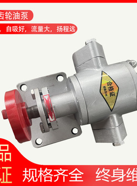 304不锈钢齿轮油泵KCB18.3/33.3/55/83.3腐蚀化工增压自吸豆浆泵