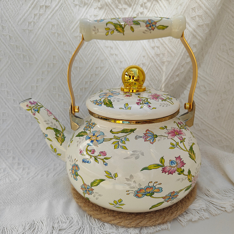 2.5升搪瓷珐琅加厚烧水壶茶壶凉开水餐厅家用厨房壶电磁炉燃气灶,厨房/烹饪用具,烧水壶,淘宝优惠券,粉丝福利购,淘宝优惠卷