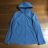 春秋AIGLE艾高连帽抓绒衣男保暖透气POLARTEC全拉绒户外休闲外套