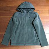 专柜正品 秋冬AIGLE艾高全拉抓绒衣男POLARTEC保暖防泼水加厚外套