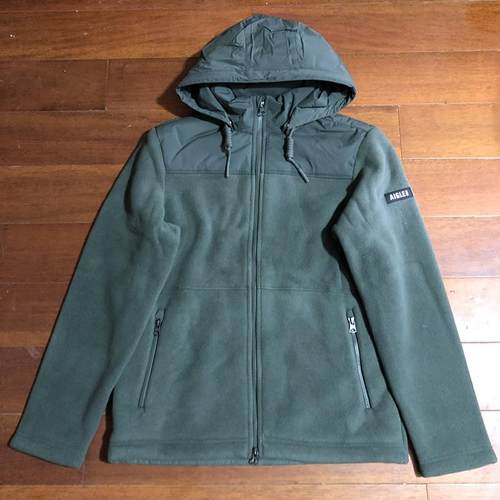 AIGLE艾高全拉加厚抓绒衣男士