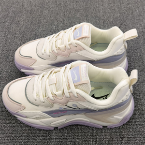 贵人鸟正品运动鞋女鞋2023秋季新款厚底休闲跑步轻便网面透气鞋子