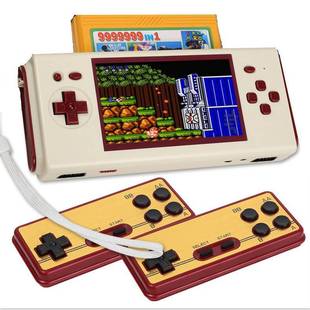 可投屏HDMI电视 游戏机可插8位游戏卡 FC插卡掌机掌上怀旧款 经典