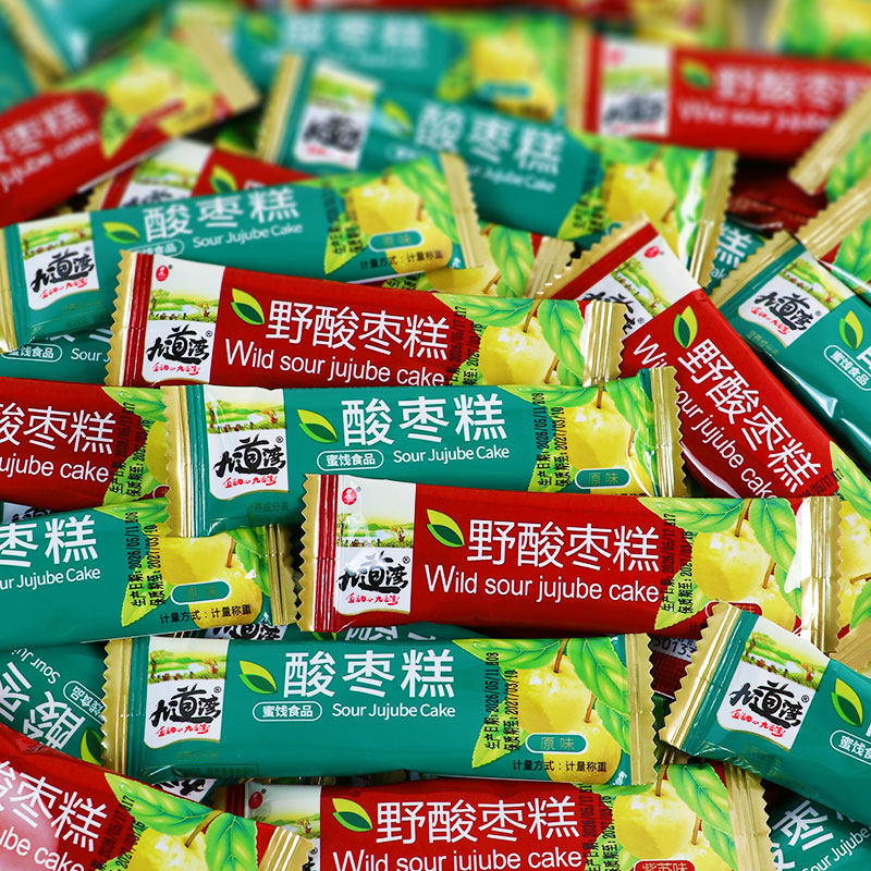 九道湾酸枣糕野南酸枣条片软糯糕点孕妇儿童健康蜜饯休闲零食小吃