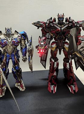 黑曼巴御天敌OV01消防车变形金刚手办改造放大版ss合金版模型