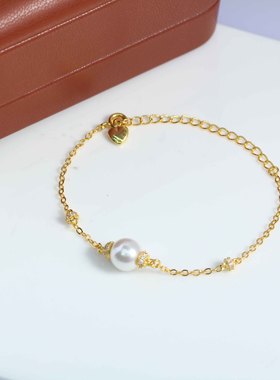 DIY珍珠配件手镯手链空托