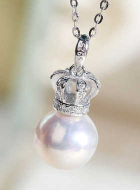 轻奢高级DIY皇冠吊坠S925纯银