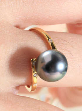 DIY新款珍珠配件S925纯银设计感