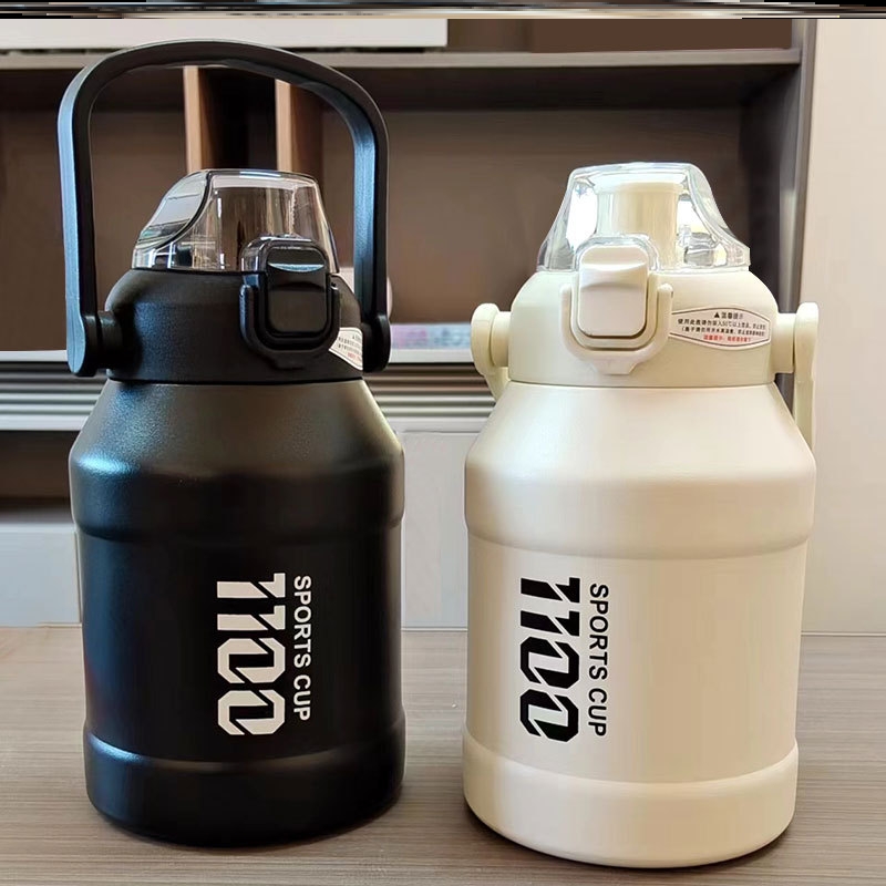 保温杯外出携带小巧便携女生男生保温壶宿舍红色男士款女士款吸管