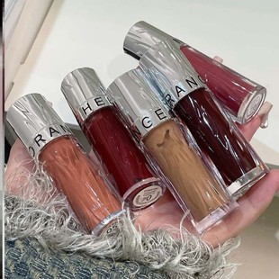 口红持久不沾杯不掉色玫红色焦糖色体验装男士女士精华学生党杏色