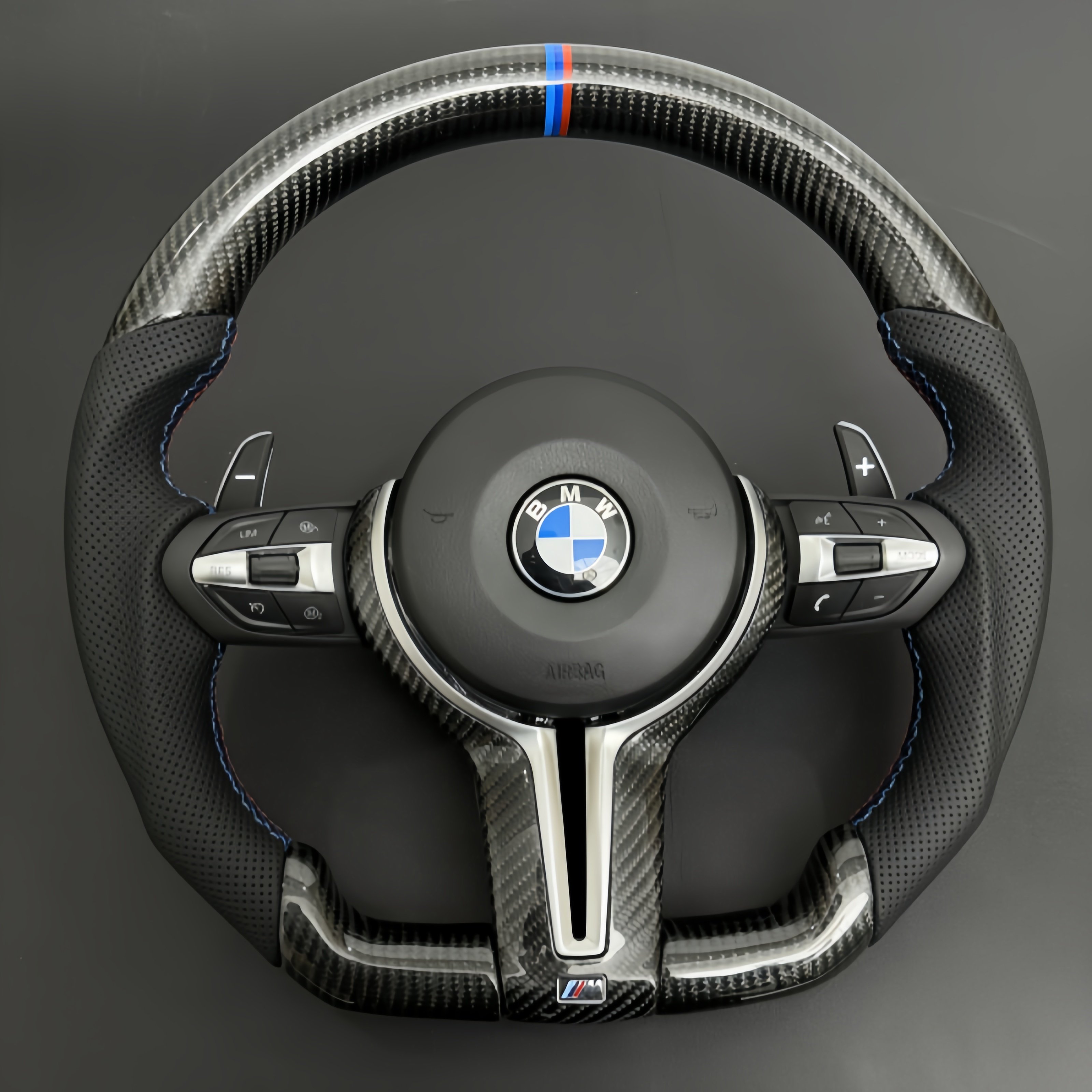 thumbnail for For BMW X1X2X3X4X5X6X7 steering wheel modification 1 2 3 4 5 6 7 Series upgrade M3 M6