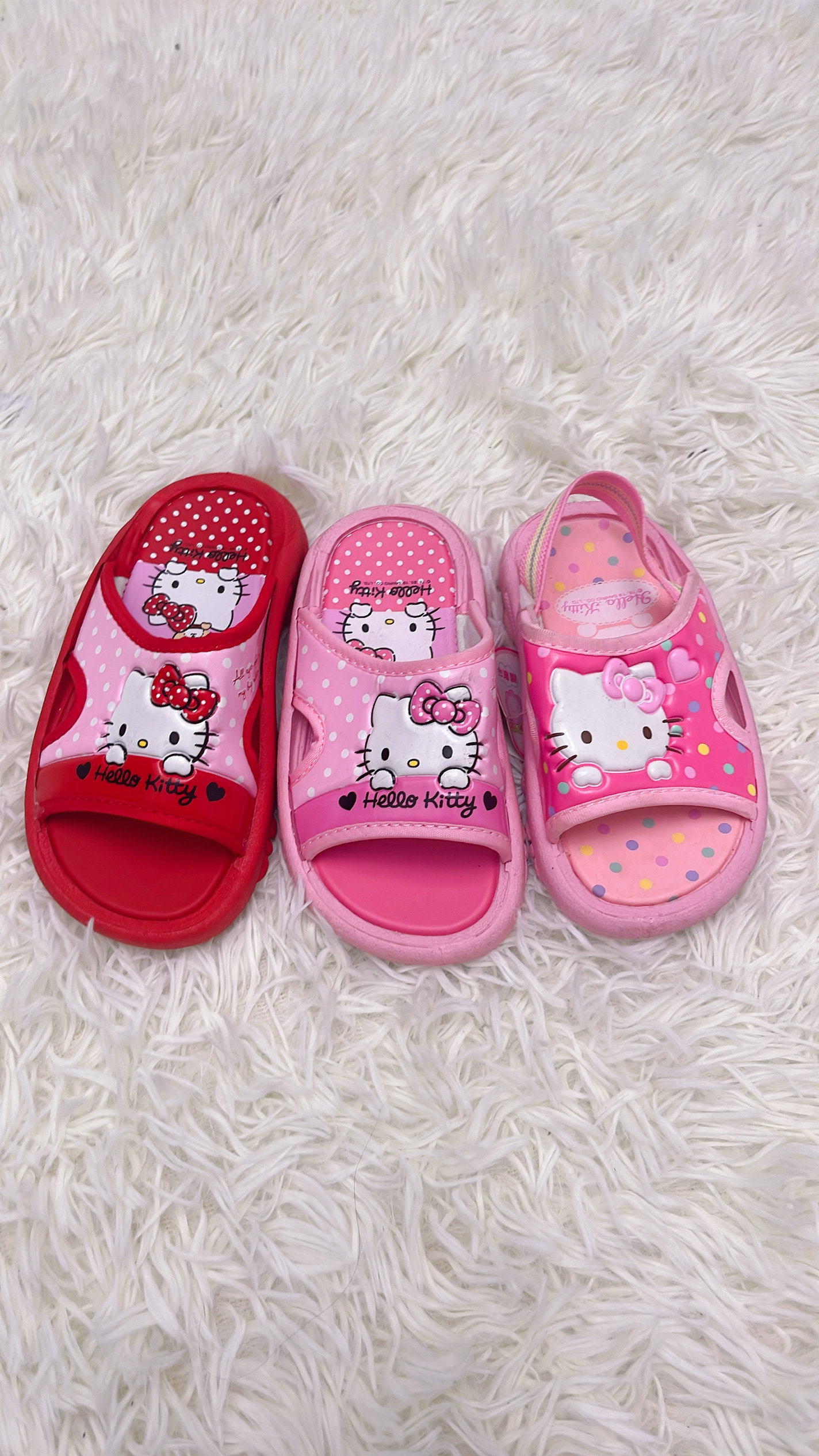 hellokitty女童凉拖鞋室内鞋软底防滑卡通凯蒂猫儿童沙滩拖鞋学步