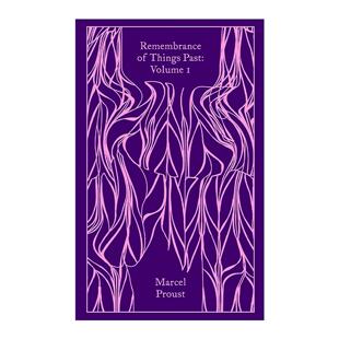 Past 追忆似水年华 Remembrance Things 英文版 书籍 英文原版 布纹经典 Volume 普鲁斯特 卷一 进口英语原版 企鹅精装