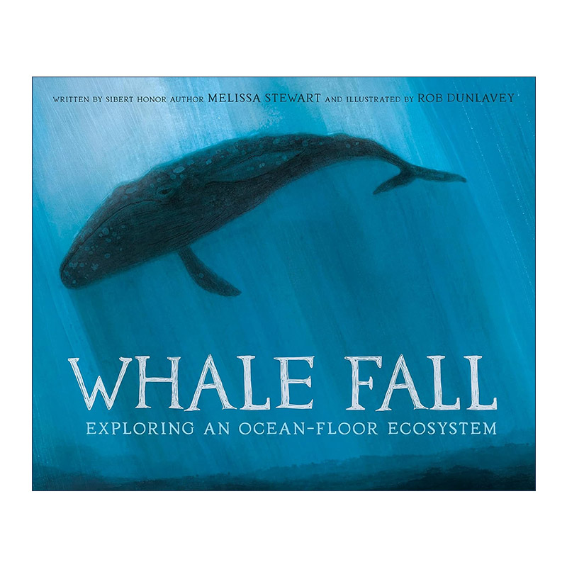 Whale Fall 鲸落 发现海洋生态 儿童精装科普百科绘本 Rob Dunlavey 书籍/杂志/报纸 儿童读物原版书 原图主图