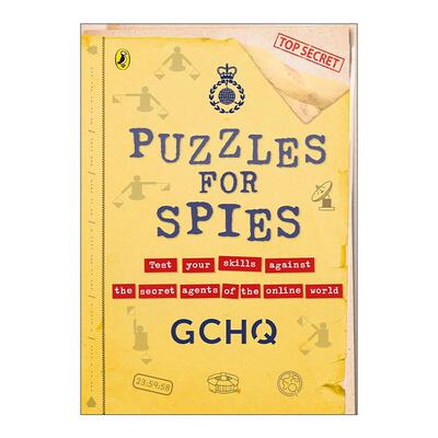 英文原版 Puzzles for Spies 间谍谜题书 挑战像间谍特工一样思考 GCHQ 英文版 进口英语原版书籍