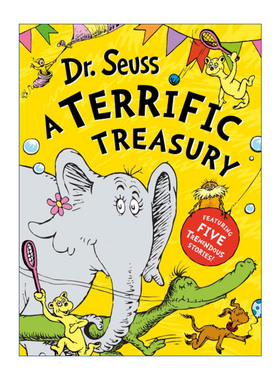 Dr. Seuss: A Terrific Treasury 苏斯博士5个经典故事合集 精装彩色插画收藏版