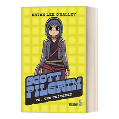 歪小子斯科特漫画第五卷 英版 Scott Pilgrim Scott Pilgrim Vs The Universe Volume 5 英文原版漫画 进口英语书籍