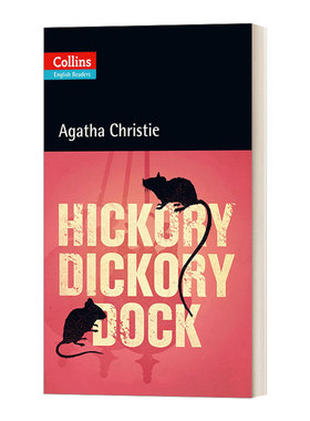 英文原版Collins Agatha Christie ELT Readers B2+ Hickory Dickory Dock 柯林斯阿加莎英语学习小说系列 山核桃大街谋杀案 英文