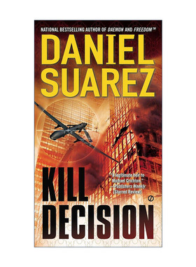 英文原版 Kill Decision 云端杀机 惊悚冒险小说 Daniel Suarez 英文版 进口英语原版书籍