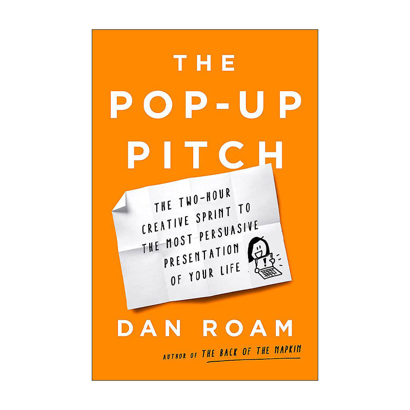 英文原版 The Pop-up Pitch 快速演讲 2小时10页纸搞定所有演讲 精装 英文版 进口英语原版书籍