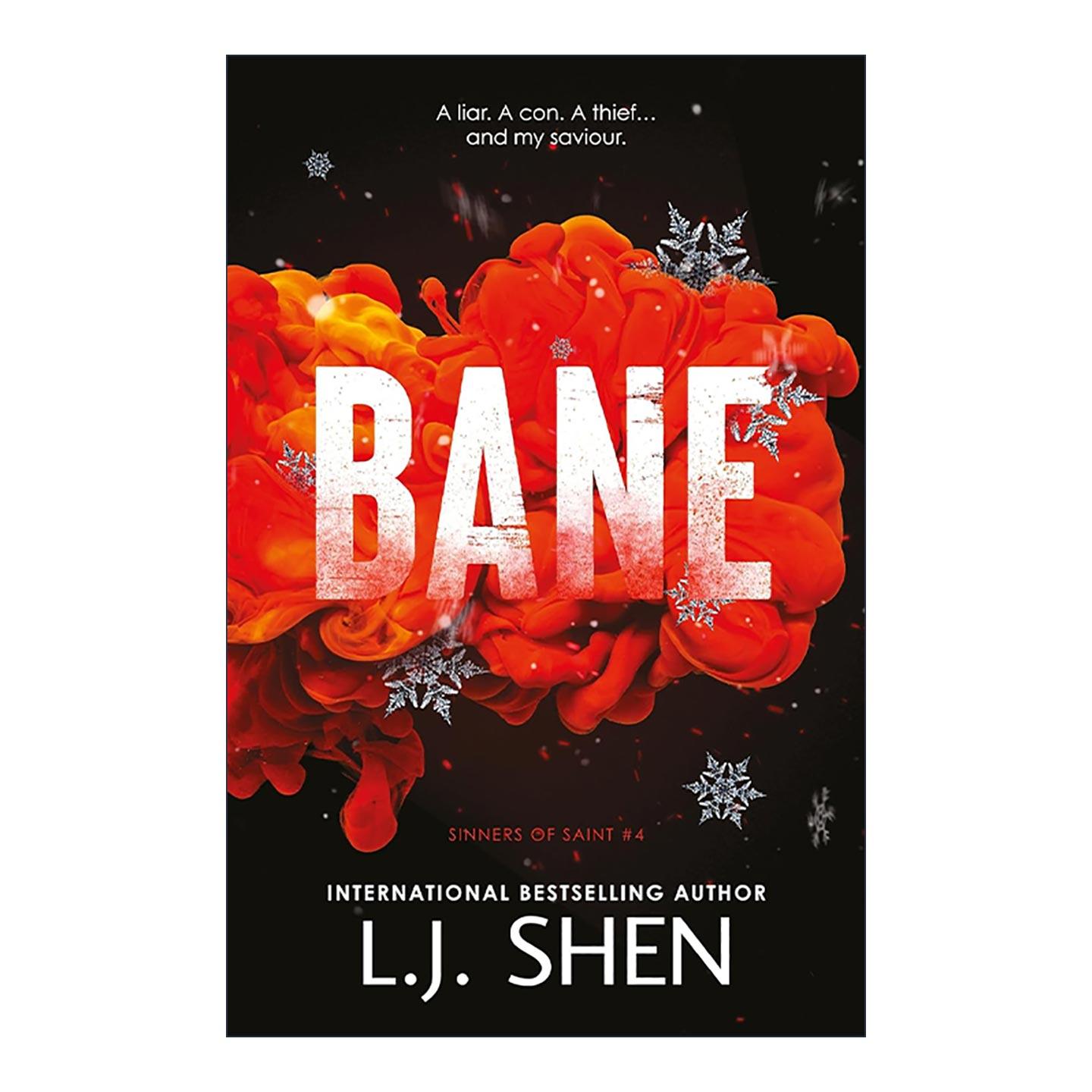 英文原版 Bane 灾星 北美晋江浪漫爱情小说 Sinners of Saint系列 4 英文版 进口英语原版书籍