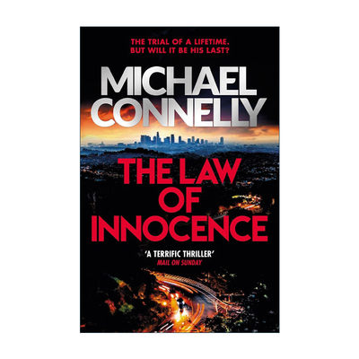 英文原版 The Law of Innocence 无罪的法律 惊悚悬疑小说 迈克尔·康奈利 Michael Connelly 林肯律师系列6 进口英语原版书籍