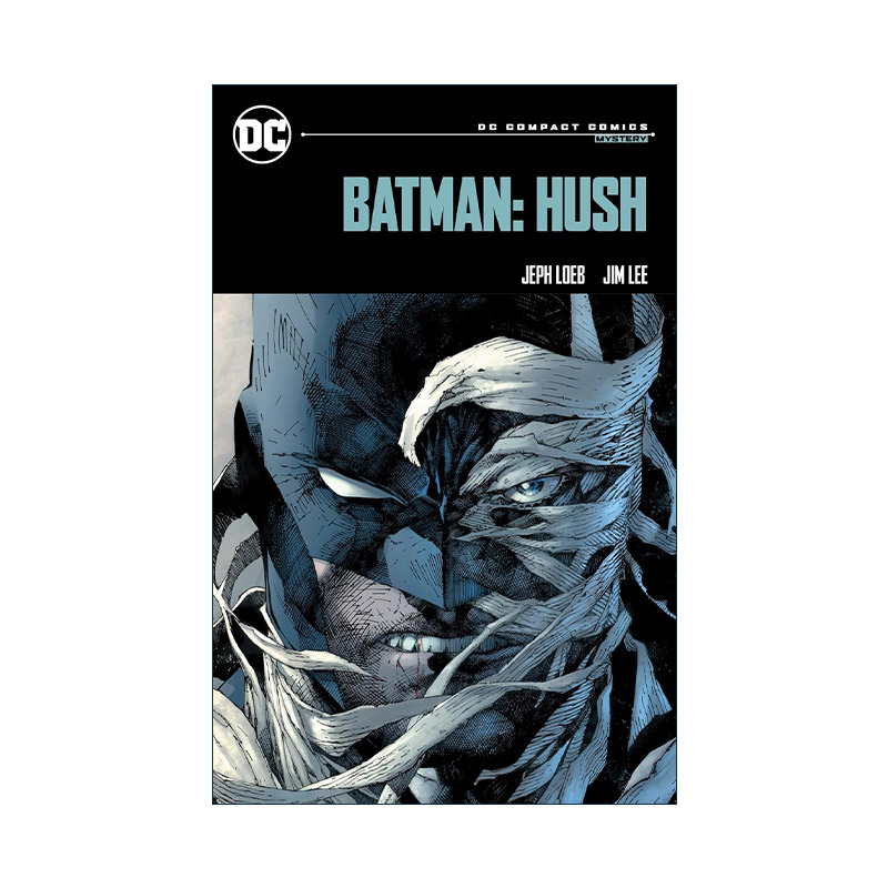 英文原版 Batman Hush 蝙蝠侠 缄默 DC漫画精简版 Jeph Loeb 英文版 进口英语原版书籍