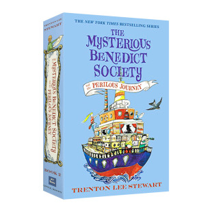 英文原版 进口英语书籍 Benedict the Perilous and Mysterious Society 儿童文学读物 天才神秘会社2 Journey The