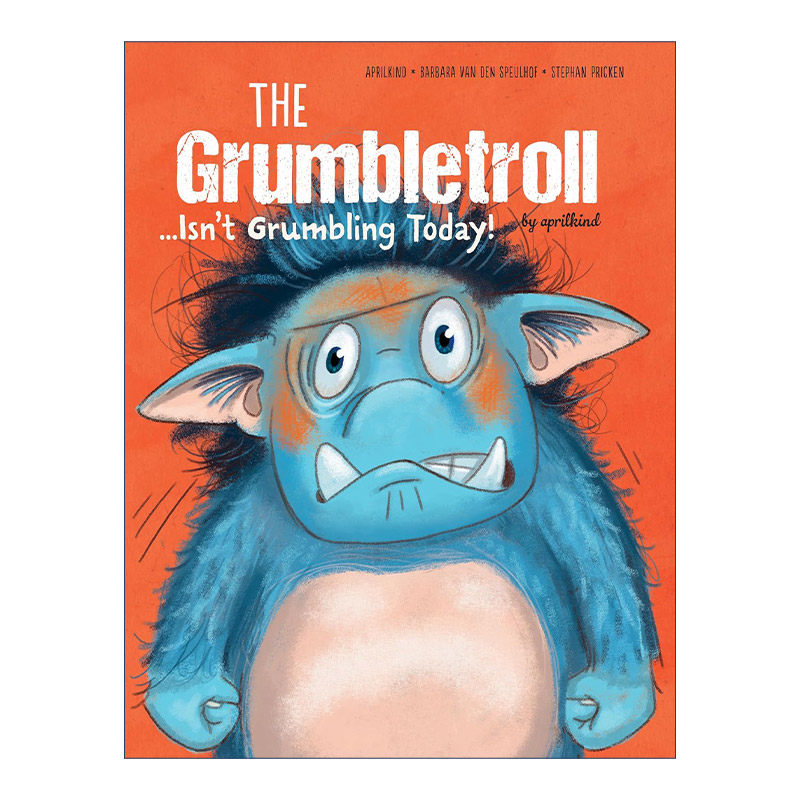 英文原版 The Grumbletroll Isn’t Grumbling Today 爱发脾气的小怪兽系列 不 我不可以生气 英文版 进口英语原版书籍