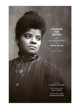 英文原版 Crusade for Justice 为了正义的十字军东征 艾达·贝尔·韦尔斯自传 第二版 普利策特别奖得主 英文版进口英语原版书籍