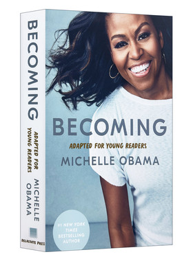 Becoming Adapted for Young Readers 米歇尔奥巴马自传 精装 英文原版人物传记读物 进口英语书籍