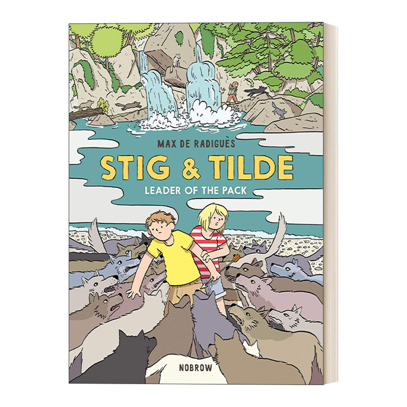 英文原版 Stig and Tilde Leader of the Pack 斯蒂格和蒂尔德系列 群体领袖 青少年动作冒险漫画图像小说 英文版 进口英语原版书