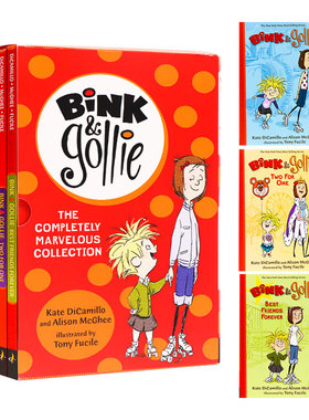 宾可和格里1-3册 Bink and Gollie The Completely Marvelous Collection 英文原版儿童课外读物书籍
