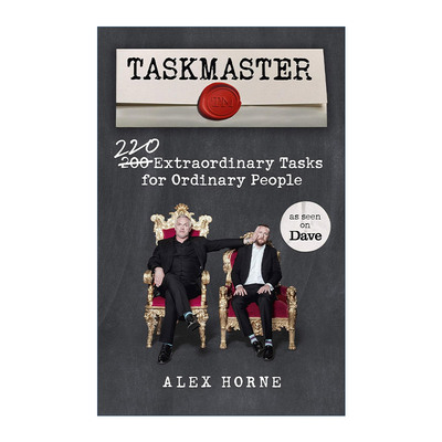 英文原版 Taskmaster 英国综艺Taskmaster周边书 220个绝佳任务 英文版 进口英语原版书籍