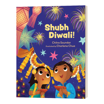 印度新年 Shubh Diwali! 精装绘本 英文原版儿童读物 进口英语书籍