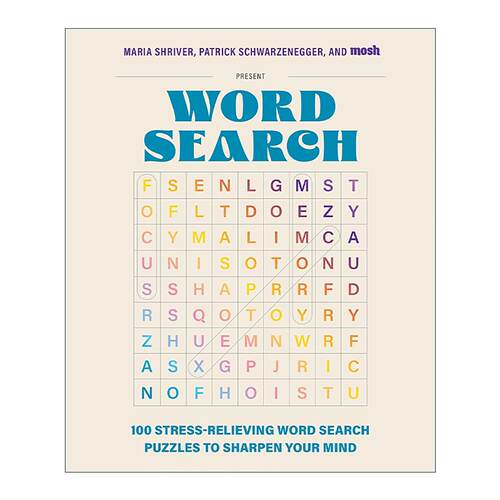 英文原版 100 Stress-Relieving Word Search Puzzles to Sharpen Your Mind 100个缓解压力的单词搜索游戏 益智谜题 英文版 进口