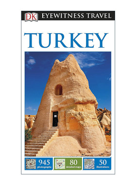 英文原版 DK Eyewitness Turkey DK观察者系列旅游指南 土耳其 英文版 进口英语原版书籍