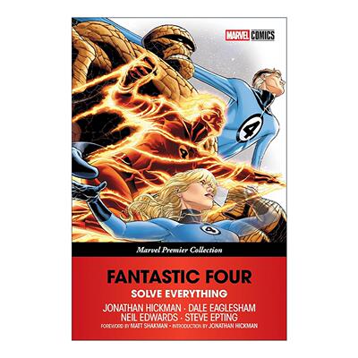 英文原版 Fantastic Four Solve Everything 神奇四侠 解决一切 终极解答 漫威漫画 Jonathan Hickman 英文版 进口英语原版书籍