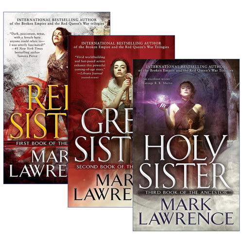 Book of the Ancestor 祖先之书系列3册 暗黑奇幻动作冒险小说 Mark Lawrence
